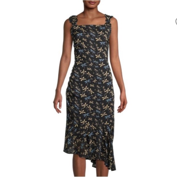 Sam Edelman Asymmetric Dragonfly Dress - Picture 1 of 3